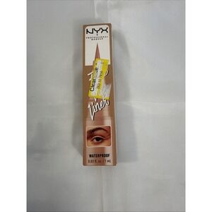 NYX Epic Ink Liner Waterproof Liquid Eyeliner Vegan - EIL06 Lil Toasty See